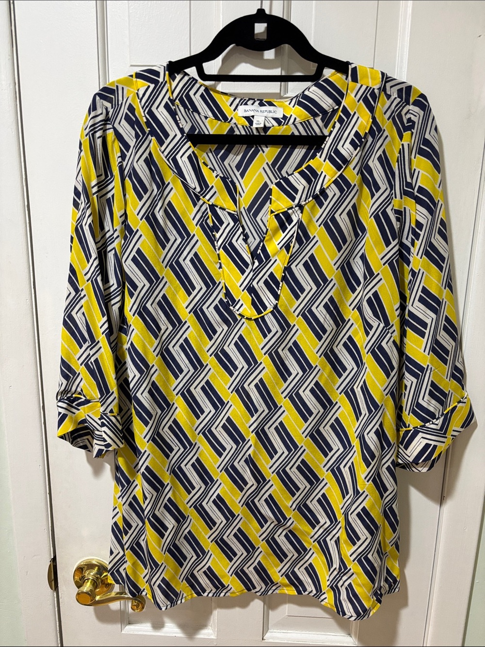 Silk Banana Republic Top